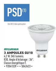 Syllanja - 3 Ampoules Gu 10