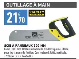 Stanley - Scie À Panneaux 300 Mm