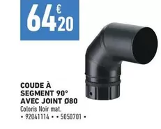 Coude A Segment 90° Avec Joint 080