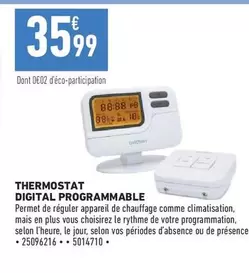 Thermostat - Digital Programmable