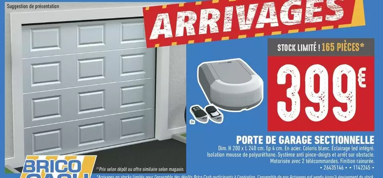 Dim - Porte De Garage Sectionnelle