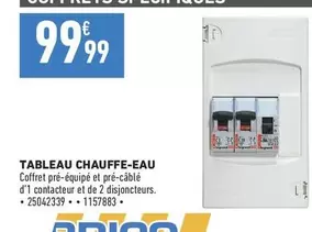 Tableau Chauffe-eau