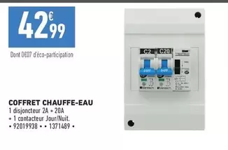 Coffret Chauffe-eau