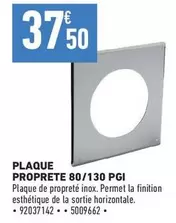 Pgi - Plaque Proprete 80/130