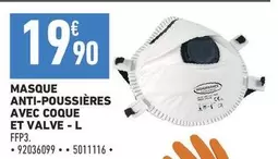 Masque Anti-poussieres Avec Coque Et Valve