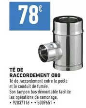 Té De Raccordement 080