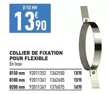 Collier De Fixation Pour Flexible