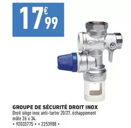 Groupe De Securite Droit Inox