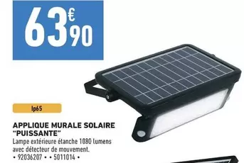 Applique Murale Solaire "puissante"