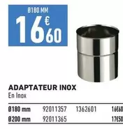 Adaptateur Inox