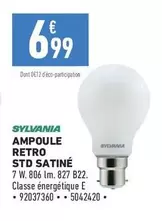 Sylvania - Ampoule Retro Std Satiné