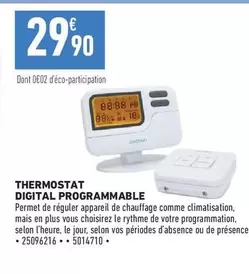 Thermostat - Digital Programmable