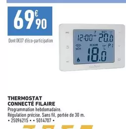 Thermostat Connecté Filaire