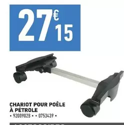 Chariot Pour Poele A Petrole