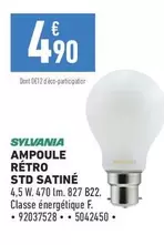 Sylvania - Ampoule Retro Std Satiné