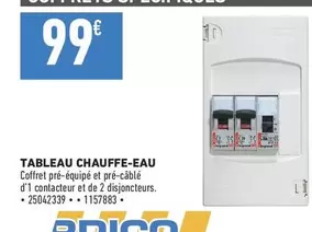 Tableau Chauffe-eau