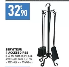 Serviteur 4 Accessoires