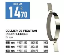 Collier De Fixation Pour Flexible