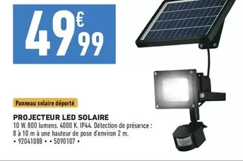 Projecteur Led Solaire