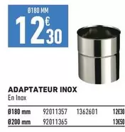 Adaptateur Inox