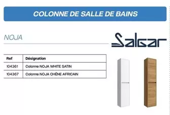 Noja - Colonne De Salle De Bains offre sur Yesss Electrique