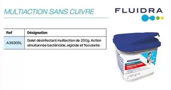 Fluidra - Multiaction Sans Cuivre offre sur Yesss Electrique