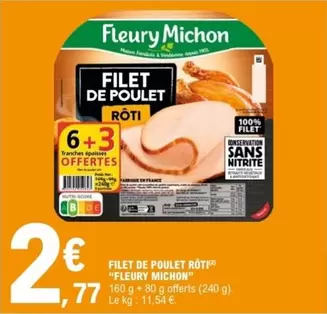 Fleury Michon - Filets De Poulet