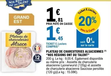 E.Leclerc - Charcuterie