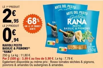 Rana - pâtes