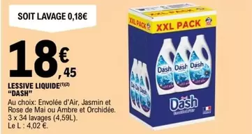 Dash - Lessive Liquide