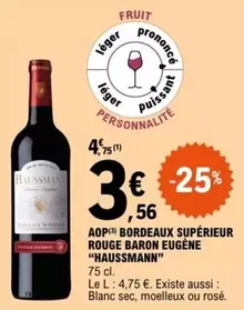 Haussmann - Vin