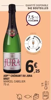 Brut - Marcel Cabelier - Aop Crémant Du Jura