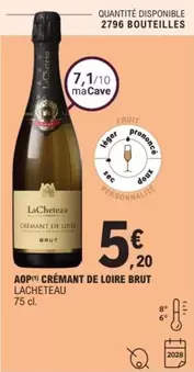 Brut - Lacheteau - Cremant De Loire