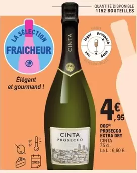 Cinta Prosecco Extra Dry