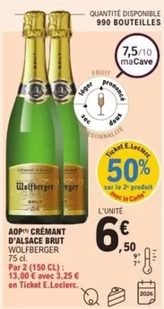 Wolfberger - Aop Crémant D'alsace Brut