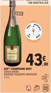 Brut - Denis Marx - Aop Champagne