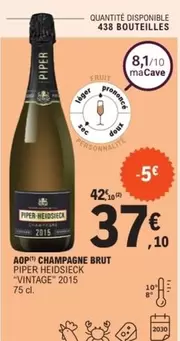 Piper Heidsieck - Aop Champagne Brut