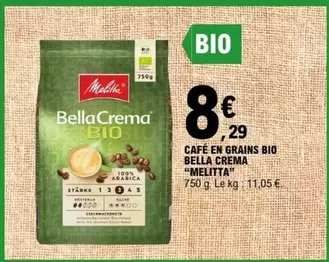 Melitta - Cafe En Grains Bio Bella Crema