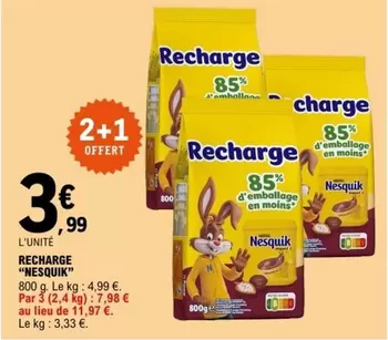 Nesquik - Recharge