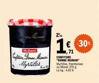 Bonne maman - Confiture