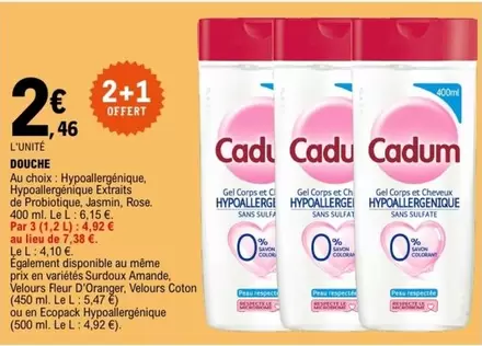 Cadum - Douche