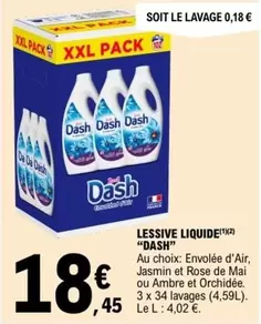 Dash - Lessive Liquide