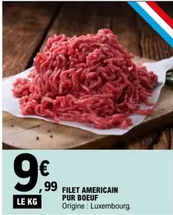 Filet Americain Pur Boeuf