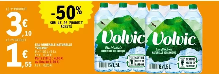 Volvic - Essuie-Perspirant