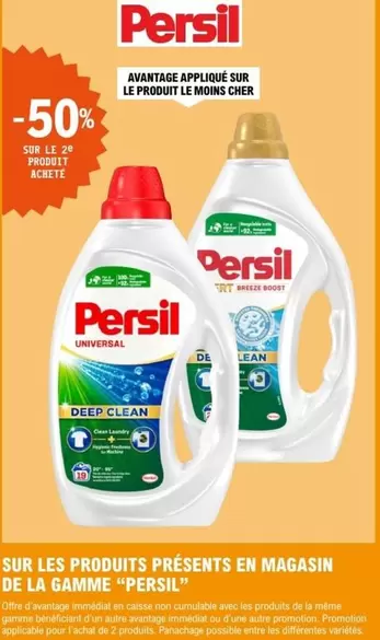 Persil - Découvrez les produits de la gamme en magasin : promotions et caractéristiques incluses