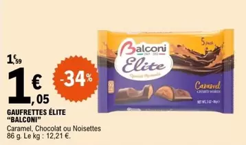 Balconi - Gaufrettes Elite