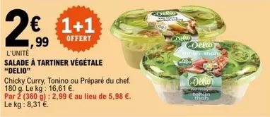 Delio - Salade À Tartiner Végétale