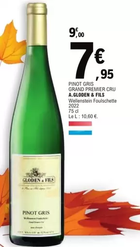 Pinot Gris Grand Premium Cru A. Glode & Fils