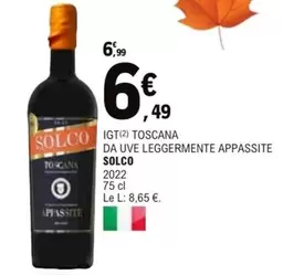 Solco - Toscana Da Uve Leggermente Appassite