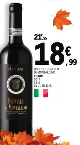 Piccini Di Montalcino - Brunello Di Montalcino